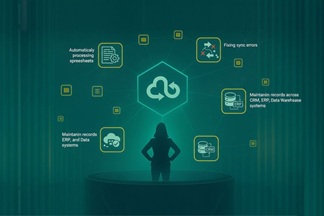 Zero manual errors in data sync